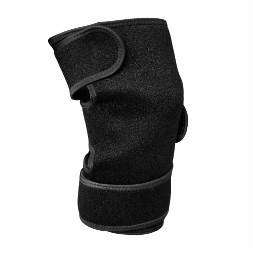 UTK H41K1 Heated Knee Brace and Wrap with Jade Stones and Far Infrared Rays Perspective: front