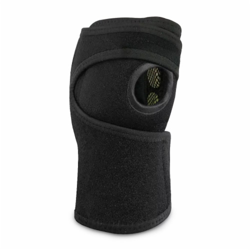 UTK Jade Infrared Wrist Support Heat Pad Brace Wrap for Pain Relief, Right Hand Perspective: front
