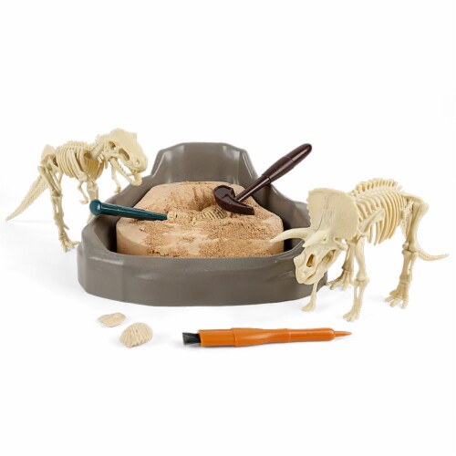 Science Can Cretaceous Deluxe Dinosaur Fossil Dig Kit for Children