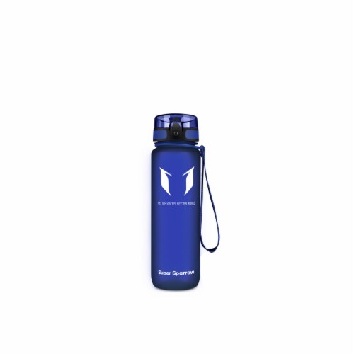 Tritan Sports Water Bottles, Methyl Blue, 500ML / 17OZ Perspective: front