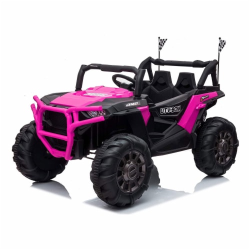 TOBBI 12V Kids Electric Battery Powered Ride On 3 Speed Toy SUV Car Pink 1 Piece Harris Teeter