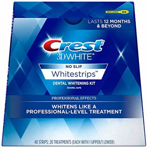 Crest 3D White Whitestrips Professional Effects, 40 count Perspective: front