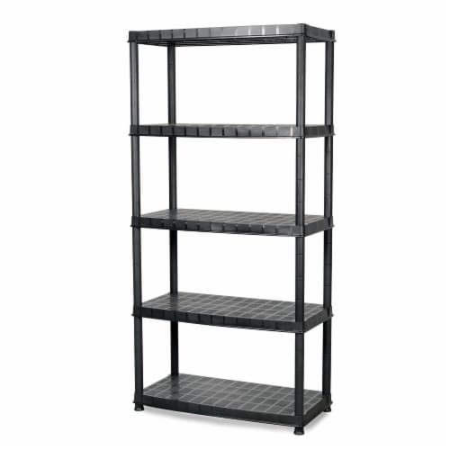 Plastic garage shelves deals