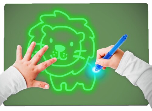 Noa Store Magnetic Drawing Board 14.3in - Glow in Dark w/ Light, LCD  Writing Tablet for Kids, 14.3 Inches - Kroger