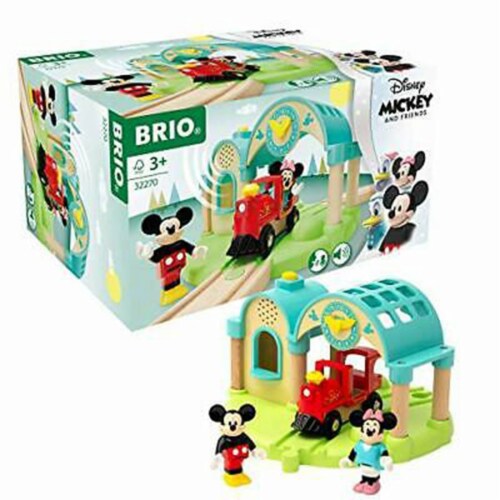 Brio Disney Mickey Mouse Record And Play Station Set Perspective: front