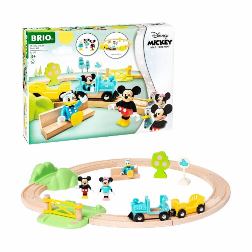 Mickey mouse train and hot sale track
