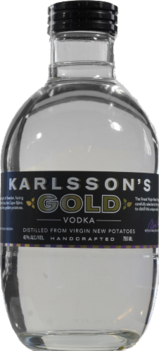 Karlsson's Gold Vodka Perspective: front