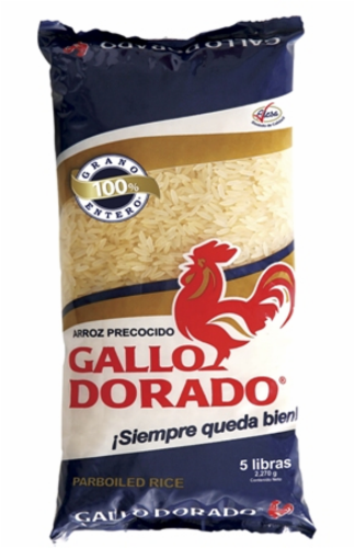 Gallo Dorado Parboiled Rice Perspective: front