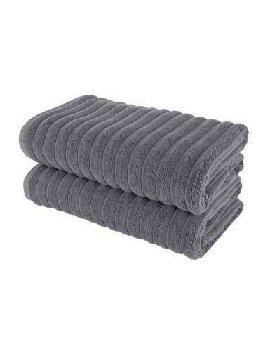 Classic Turkish Towels Genuine Cotton Brampton Bath Towels 2 Piece Set Perspective: front