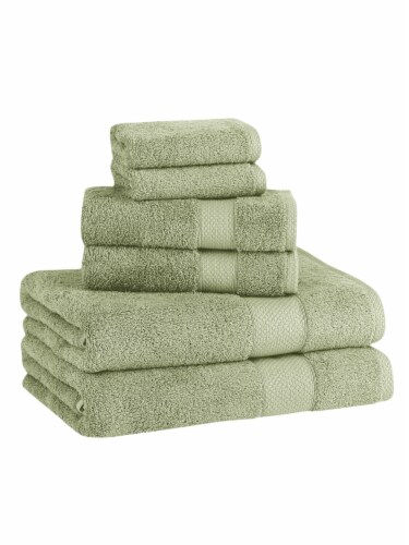 Set of Six Luxury Madison Classic Turkish Towels Bath, Hand & Washcloth,  Set of 6 - Ralphs