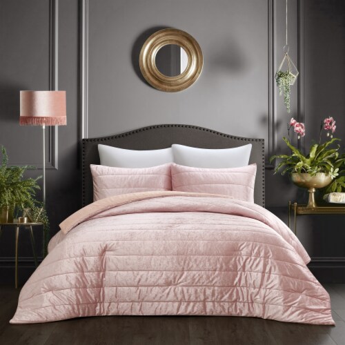 Crushed shop velvet comforter