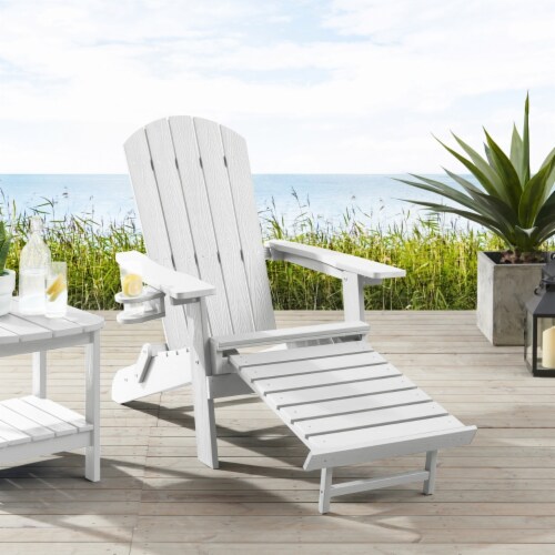 Adirondack chair and footrest cheap