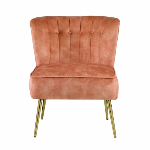 Burnt orange wingback chair 2025