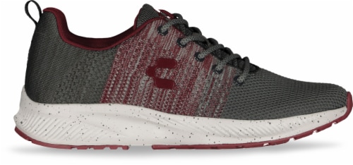 Men's Athletic Shoes - Grey Perspective: front