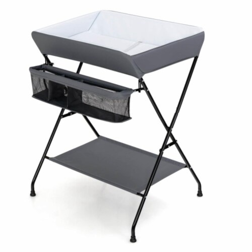 Hivvago Baby Storage Folding Diaper Changing Table, 1 Pick ‘n Save