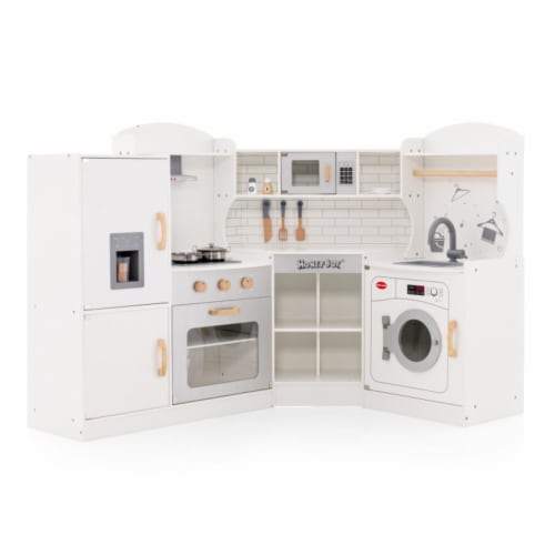 Hivvago Corner Kids Play Kitchen with Washing Machine and Ice Maker Gift for Boys Girls 1 Fry s Food Stores