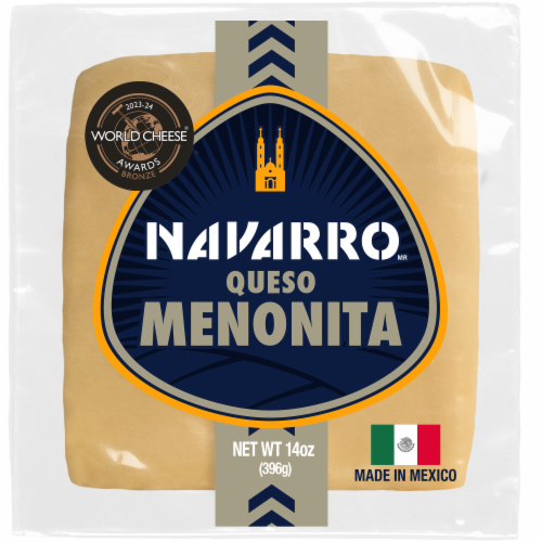 Navarro Queso Menonita Cheese Perspective: front