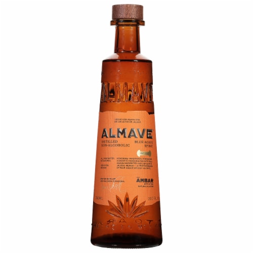 Almave Blue Agave Spirit Distilld Non-Alcoholic Perspective: front