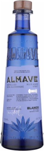 Almave Blanco Distilled Non Alcoholic Blue Agave Spirit Perspective: front