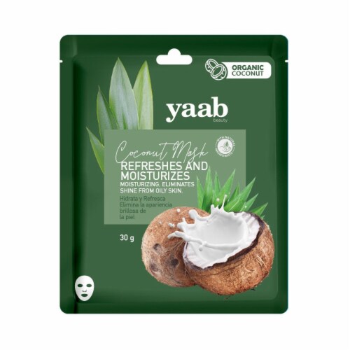 Yaab Beauty Organic coconut facial mask, 1 Kroger