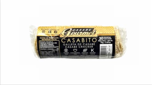 Casabe Gourmet Casabito Casabe Cracker Perspective: front