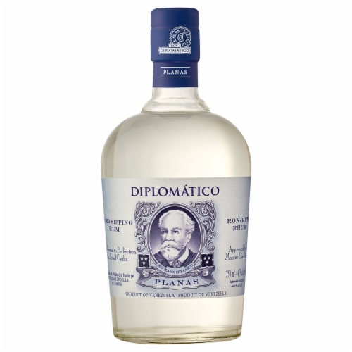 Diplomatico Planas White Rum Perspective: front
