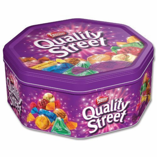 Nestle Quality Street® Chocolates Perspective: front