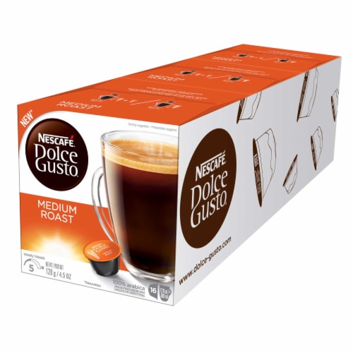 Nescafe Dolce Gusto Medium Roast Capsule, 16 count per pack -- 3 per case.,  3-4.515 OUNCE - Kroger