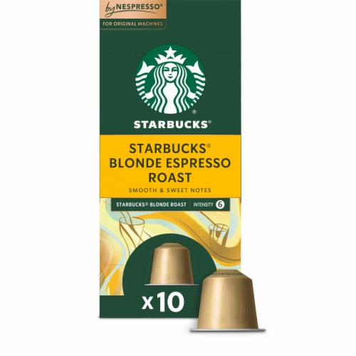 Starbucks Coffee Capsules for Original Machines Espresso Roast, ct - Kroger