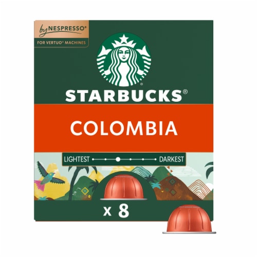 Starbucks® Coffee Pods for Nespresso® Vertuo Machines Colombia Medium Roast K-Cups