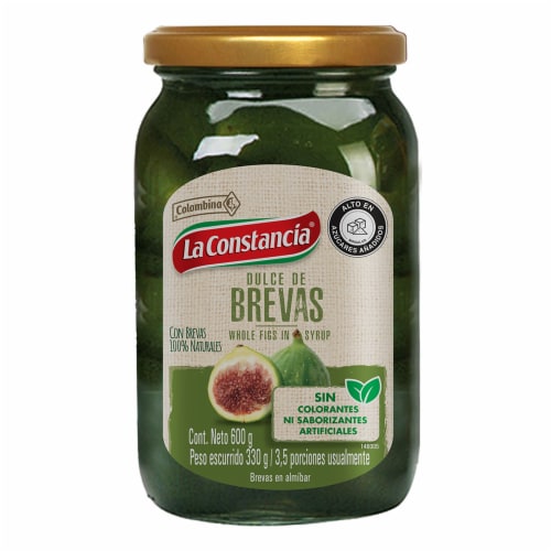 La Constancia® Dulce De Brevas Whole Figs in Syrup Perspective: front