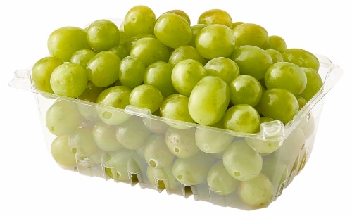 Cotton Candy Clamshell Seedless Grapes Perspective: front