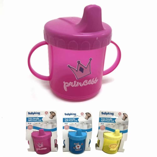 Twin Handle Spill Proof Baby Cup Sippy Cup No Spill BPA Free 8oz