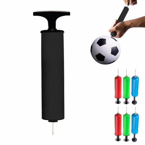 6 Portable Hand Ball Air Pump Inflator Needle Basketball Football Volley  Soccer, 1 - Harris Teeter