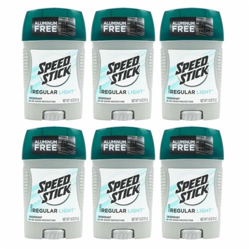 6 Speed Stick Men Deodorant Power Fresh Aluminum Free Sports 24 Hour Protection Perspective: front