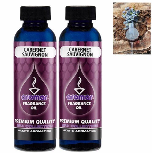 Harris Teeter - 2PC Cabernet Sauvignon Fragrance Oil Aromatherapy Scent Air  Diffuser Burner Home, 1