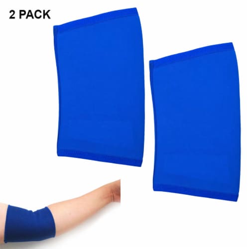 2Pc Arm Compression Elbow Sleeve Wrap Support Arthritis Tendonitis Pain