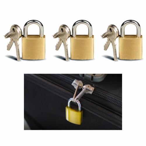 Small padlock for luggage on sale