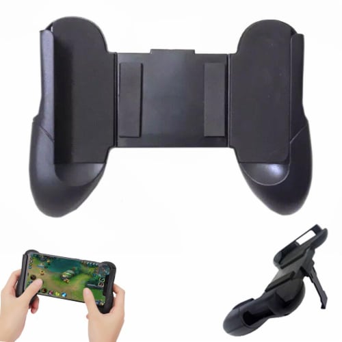 1PC Smartphone Phone Holder Game Mobile Controller iPhone Android Grip Pad Mount Perspective: front
