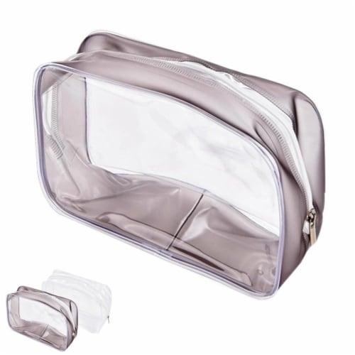 Makeup Clear Front Large Pouch