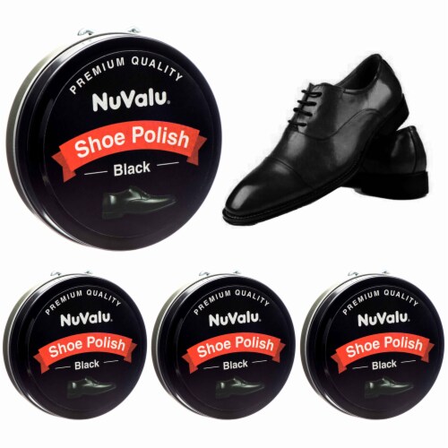 AllTopBargains 4 PC Shoe Polish Shine Sponge Cleaning Protector Leather Care Boots All Colors !