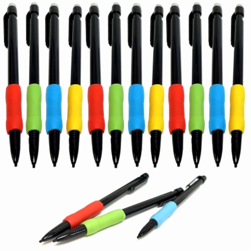 12 Mechanical Pencils Graff 07 0.7mm HB#2 Draft Draw Drawing School Office Home Perspective: front