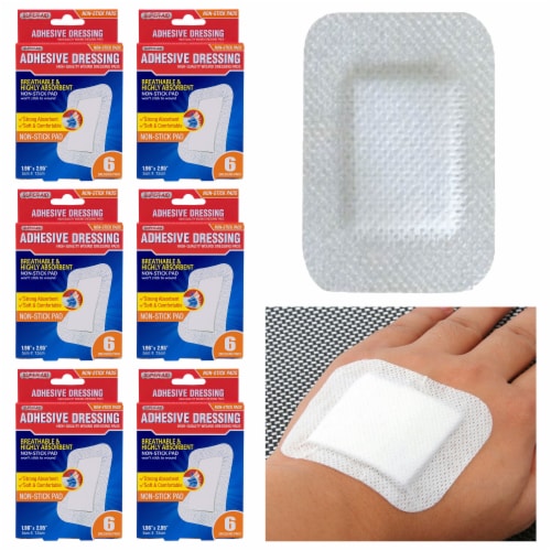 36 Pc Sterile Bandages First Aid Adhesive Dressing Pad Sealed Medical ...