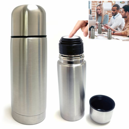 Vacuum Flask Coffee Bottle Thermos Stainless Steel 12 Hrs Hot Cold Travel 12  Oz, 1 - Kroger