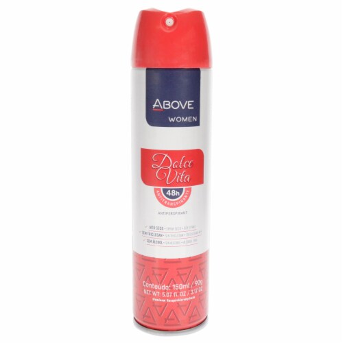 ABOVE 48 Hours Antiperspirant Deodorant - Dry Spray for Women - Dolce Vita - 3.17 Oz Perspective: front