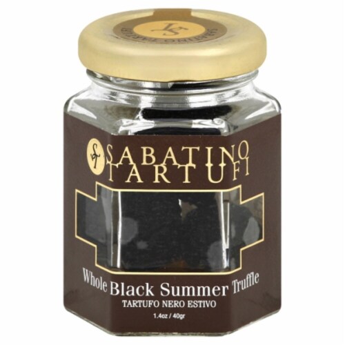 Sabatino Tartufi Whole Black Summer Truffle Perspective: front