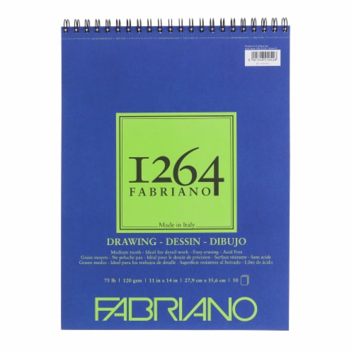 Fabriano 1264 Drawing Pad Perspective: front
