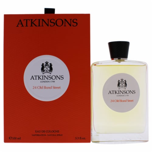 24 Old Bond Street Eau De Cologne Spray By Atkinsons - 3.3 oz 24 Old Bond Street Eau De Cologne Spray By Atkinsons - 3.3 oz