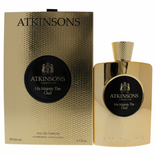 His Majesty The Oud Eau De Parfum Spray By Atkinsons - 3.3 oz His Majesty The Oud Eau De Parfum Spray By Atkinsons - 3.3 oz