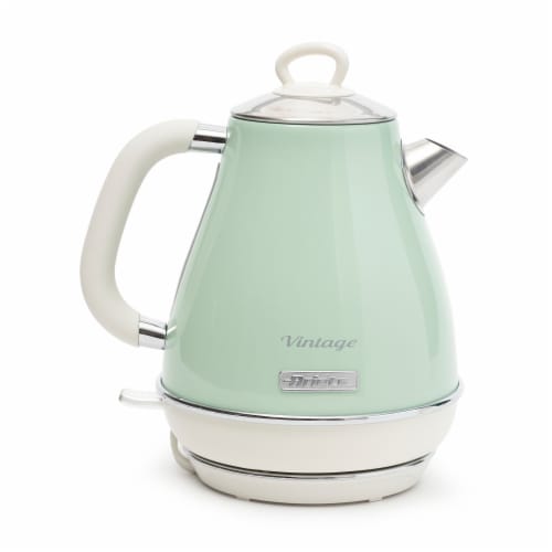 Ariete 1500W Vintage 1.7L Electric Kitchen Coffee Tea Hot Water Kettle,  Green, 1 Piece - Kroger